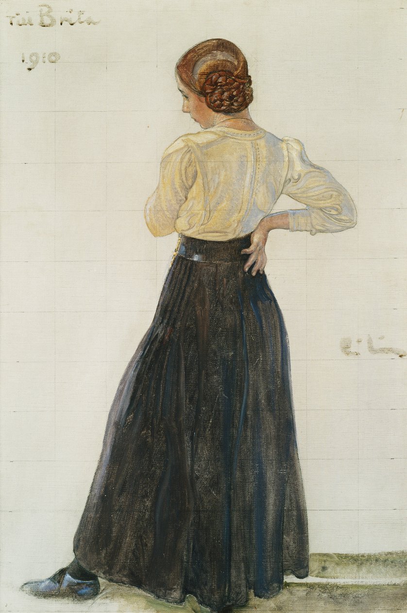 Brita, 1910 alkotó: Carl Larsson