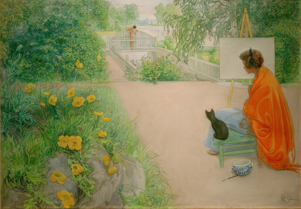 A híd alkotó: Carl Larsson