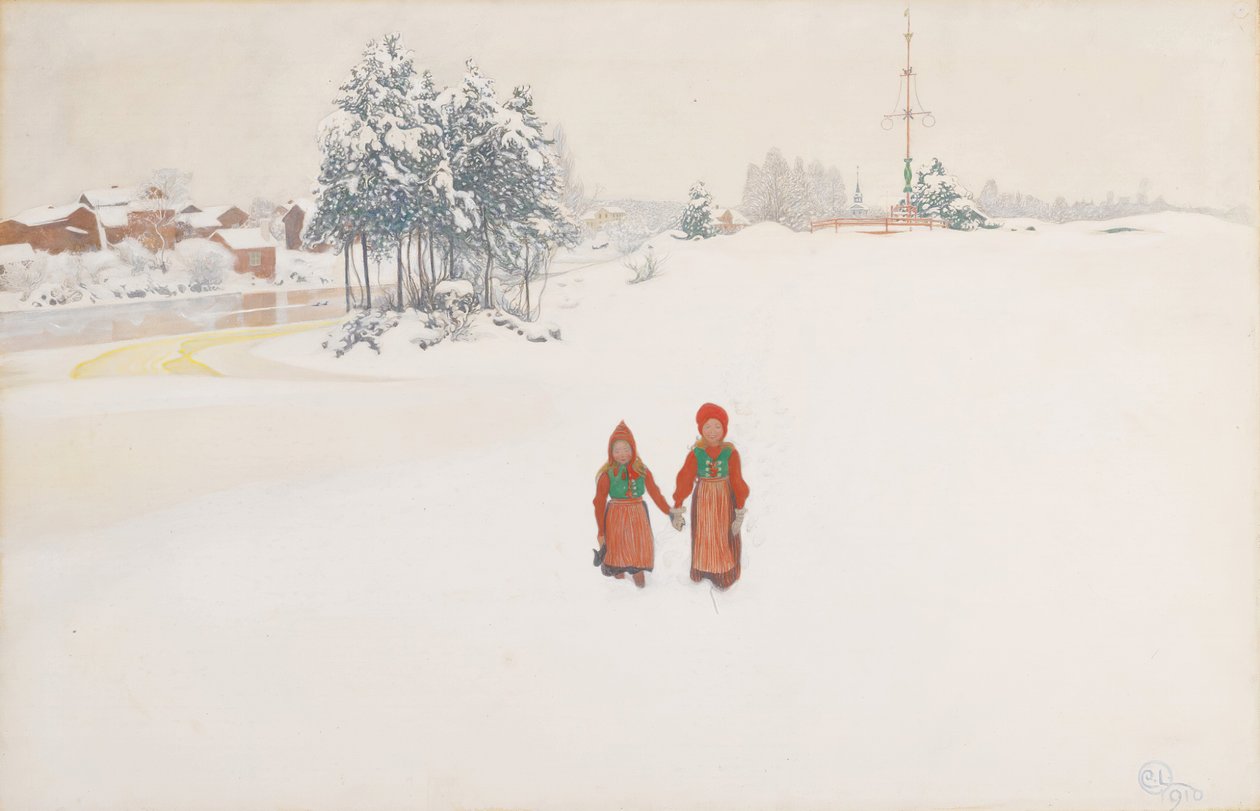 A hóban alkotó: Carl Larsson