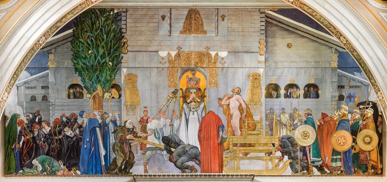 Közép-téli folt alkotó: Carl Larsson