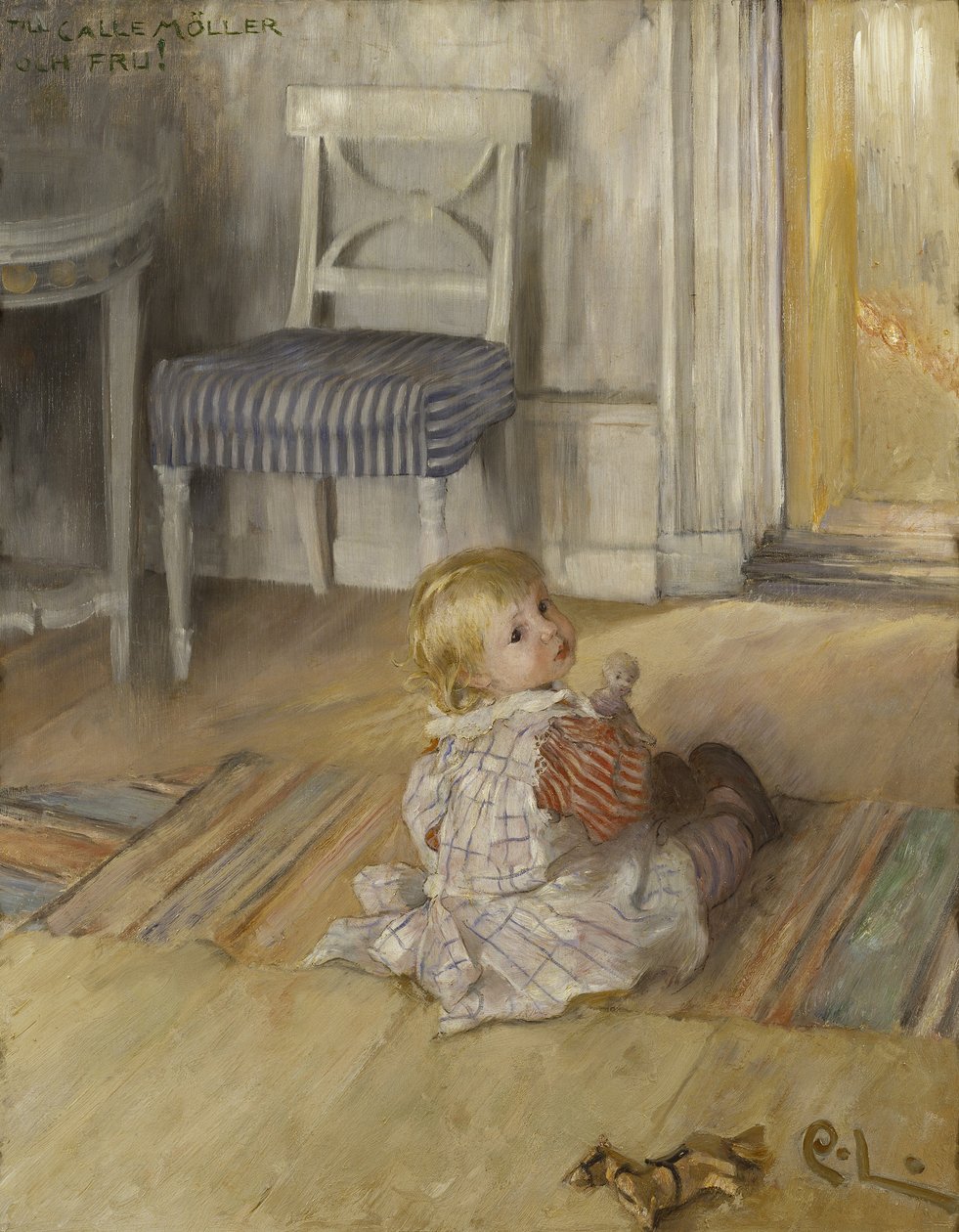 Pontus alkotó: Carl Larsson