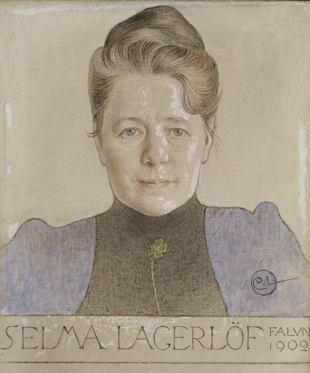 Selma Lagerlof, 1902 alkotó: Carl Larsson