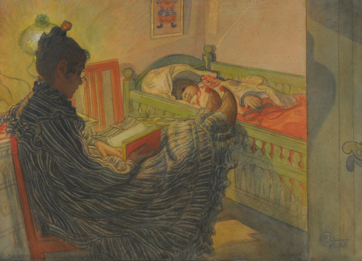Úgynevezett Beteg alkotó: Carl Larsson