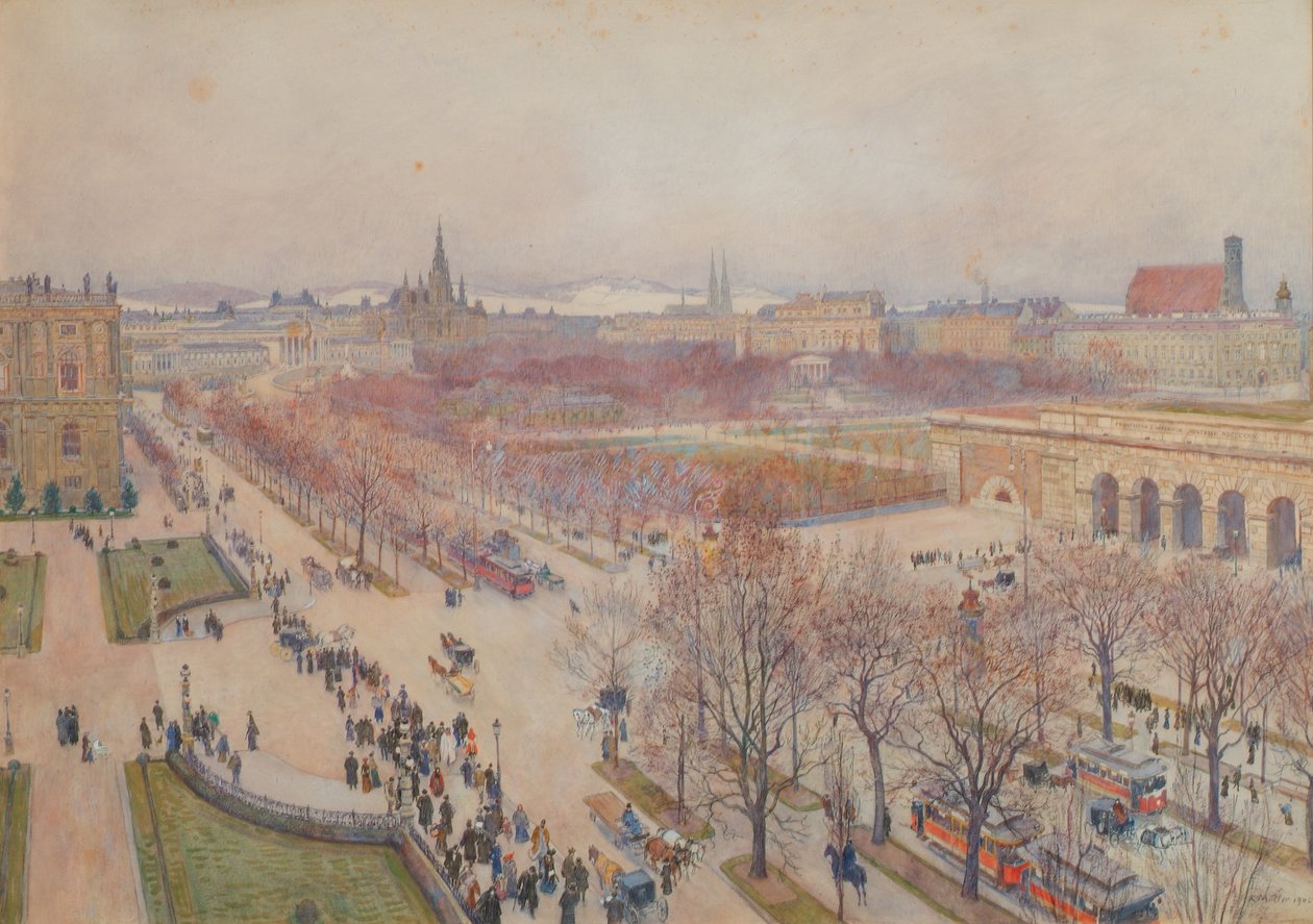 A bécsi Ringstrasse alkotó: Carl Max Müller