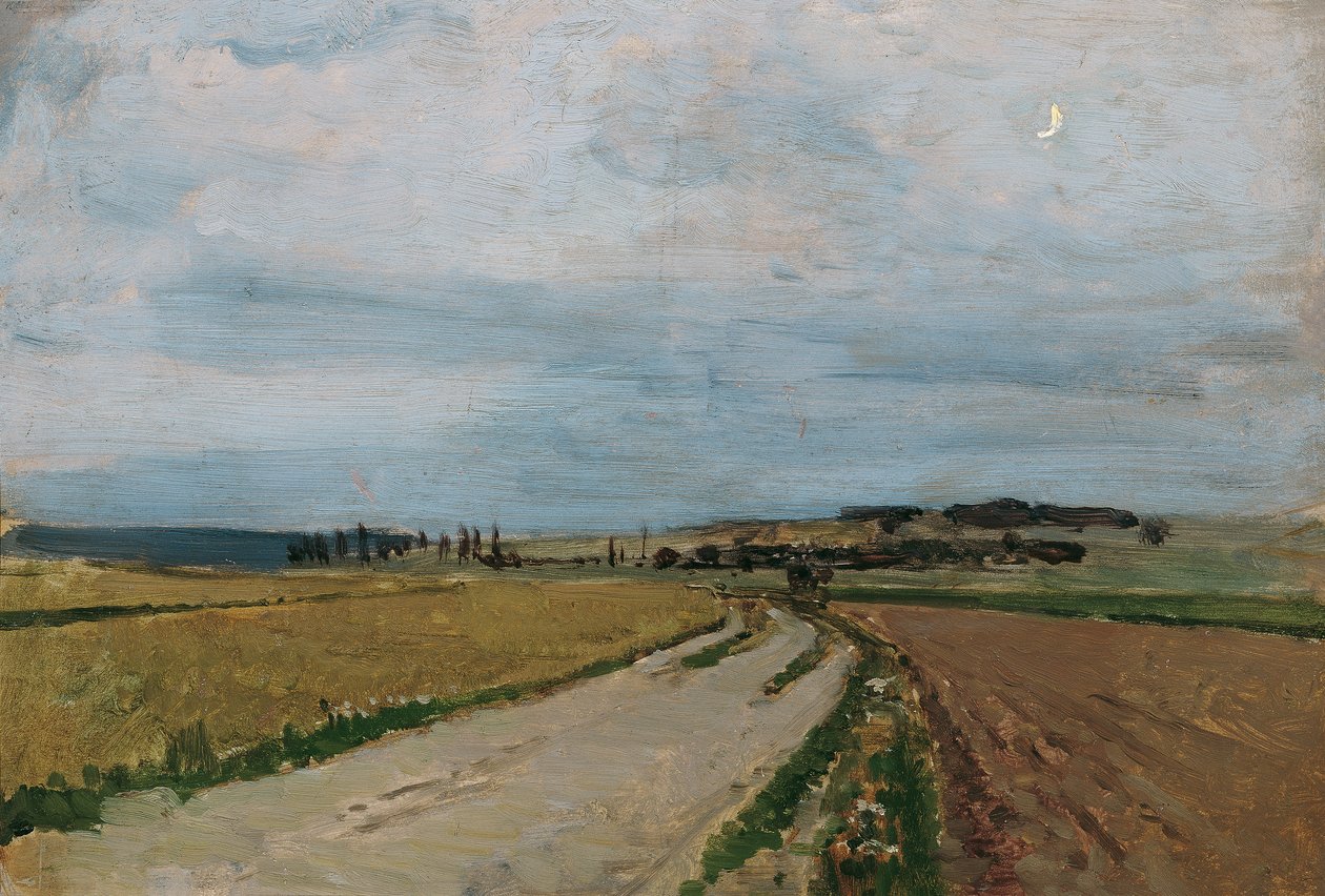 Hangulattanulmány est, Michelhausen (Plankenberg) alkotó: Carl Moll