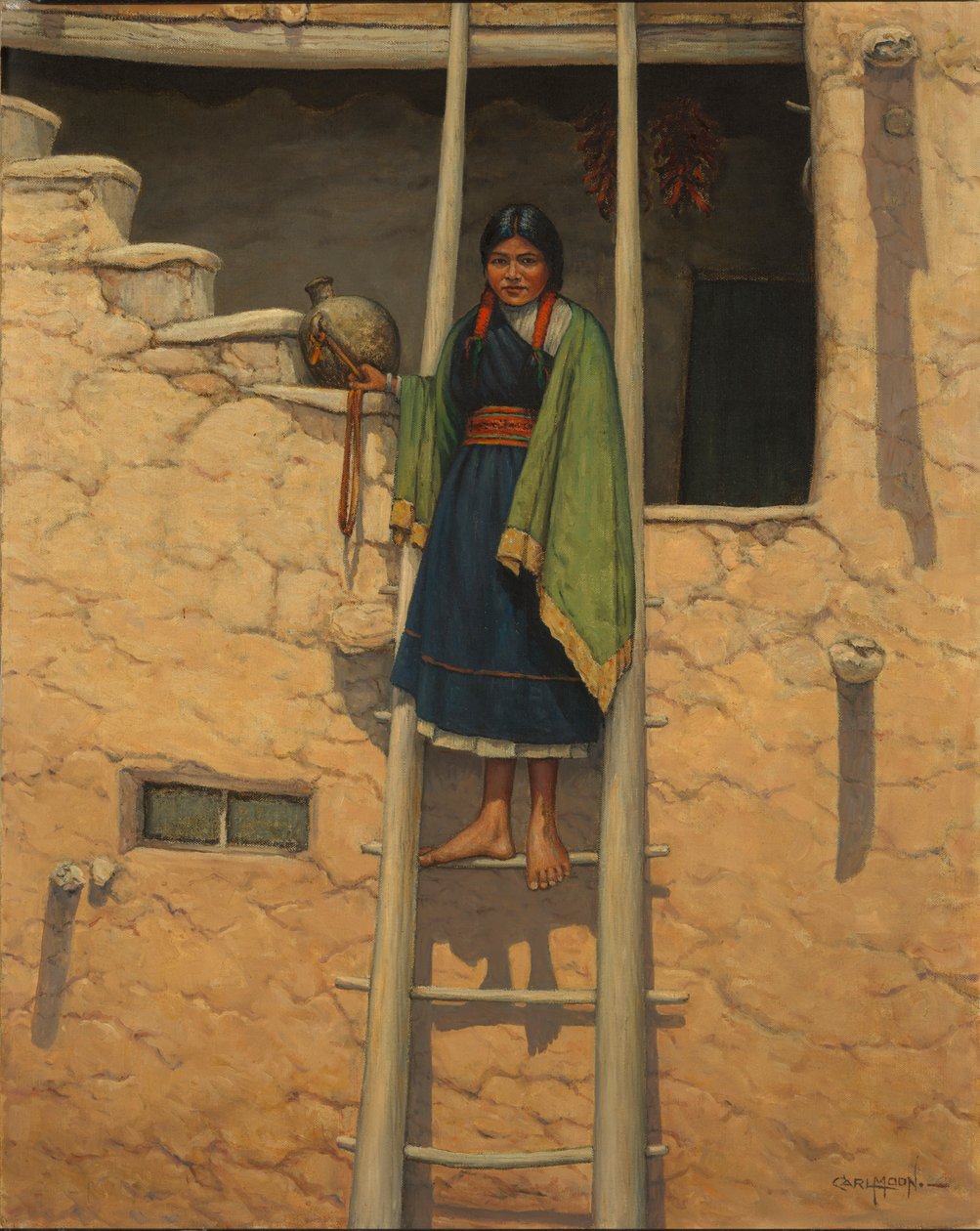 Hopi lépcső alkotó: Carl Moon