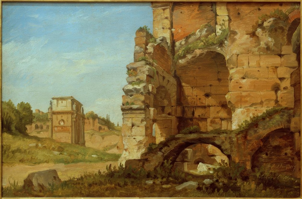 C. Morgenstern, A római Colosseum alkotó: Carl Morgenstern