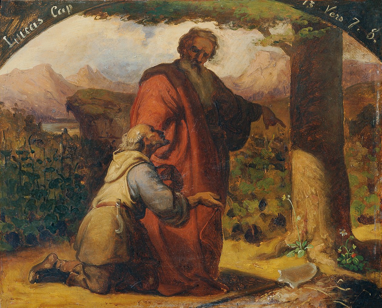 A terméketlen fügefa példázata alkotó: Carl Rahl