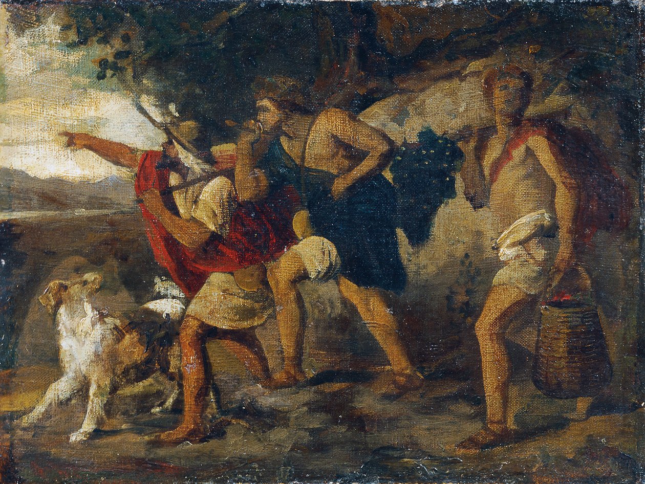 A felderítők a szőlővel alkotó: Carl Rahl