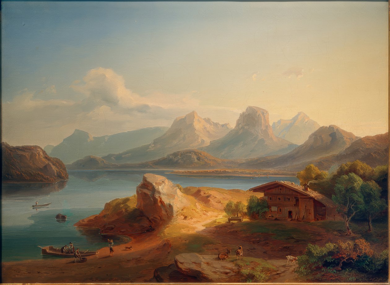 Der Kochelsee alkotó: Carl Rottmann