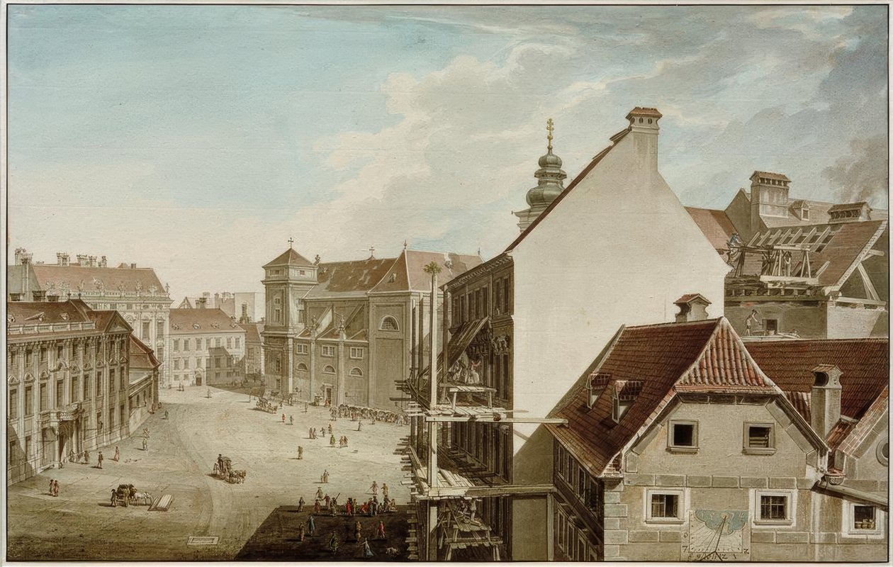 A Freyung Bécsben alkotó: Carl Schütz