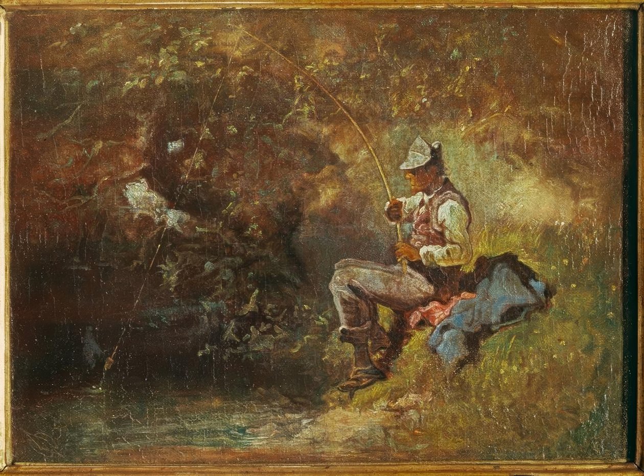 A halász alkotó: Carl Spitzweg