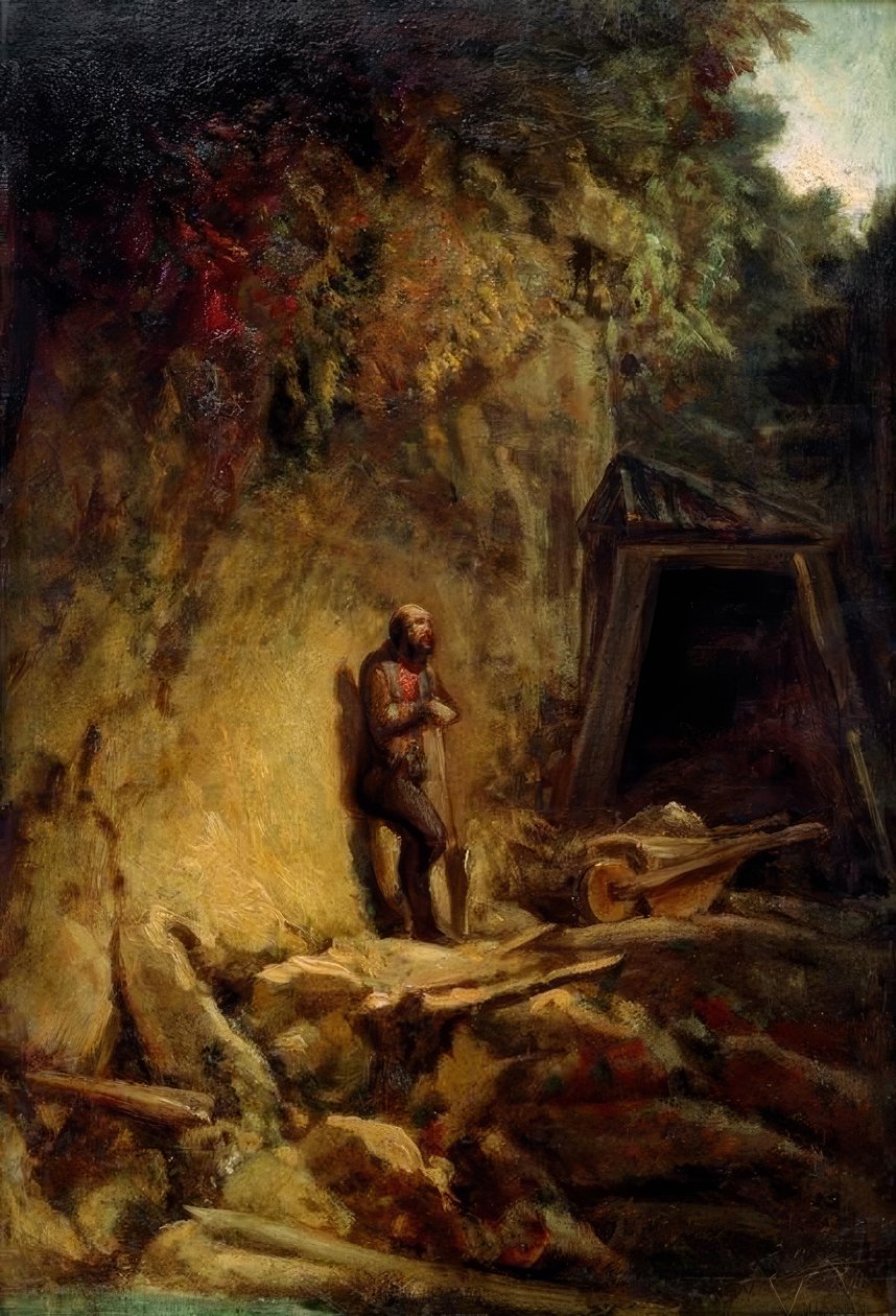 A bányász alkotó: Carl Spitzweg