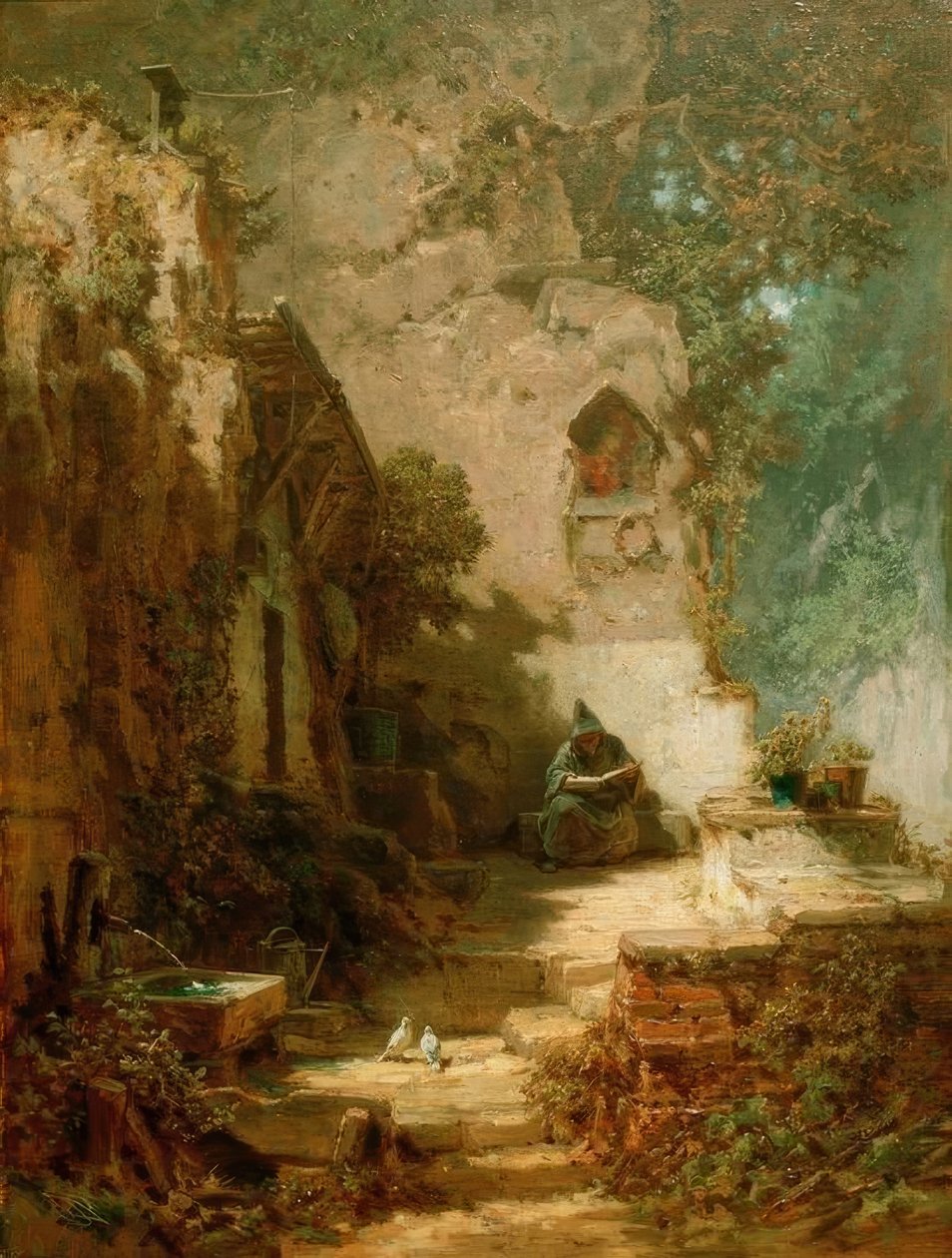 a remete alkotó: Carl Spitzweg