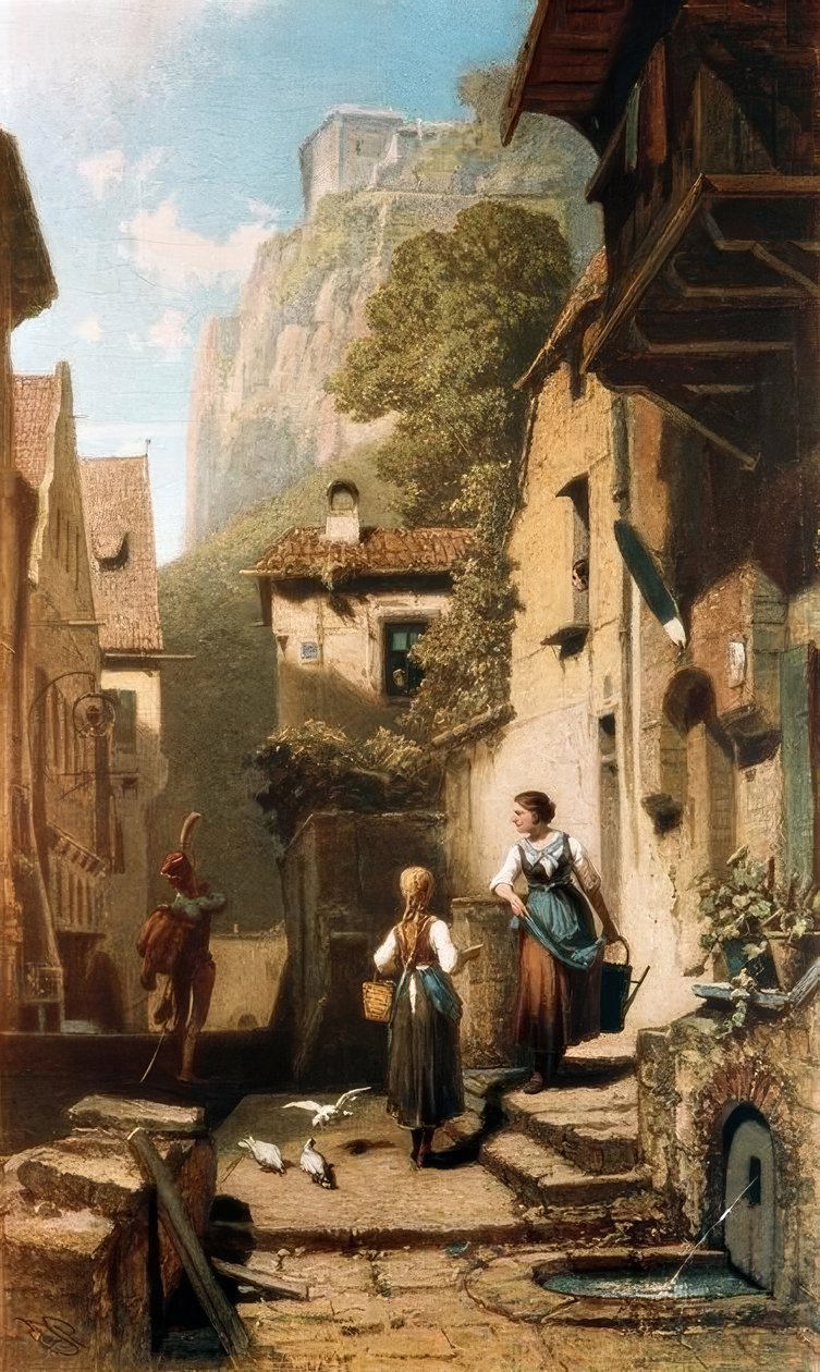 A huszár alkotó: Carl Spitzweg