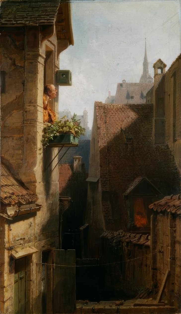 A hipochonder alkotó: Carl Spitzweg