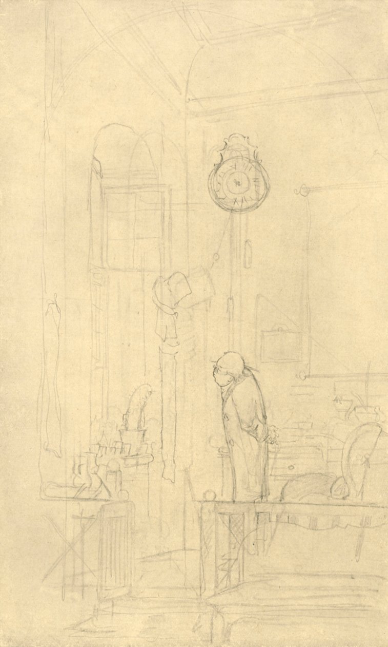 Der Kaktusfreund, 19. század közepe-vége, 1924. alkotó: Carl Spitzweg