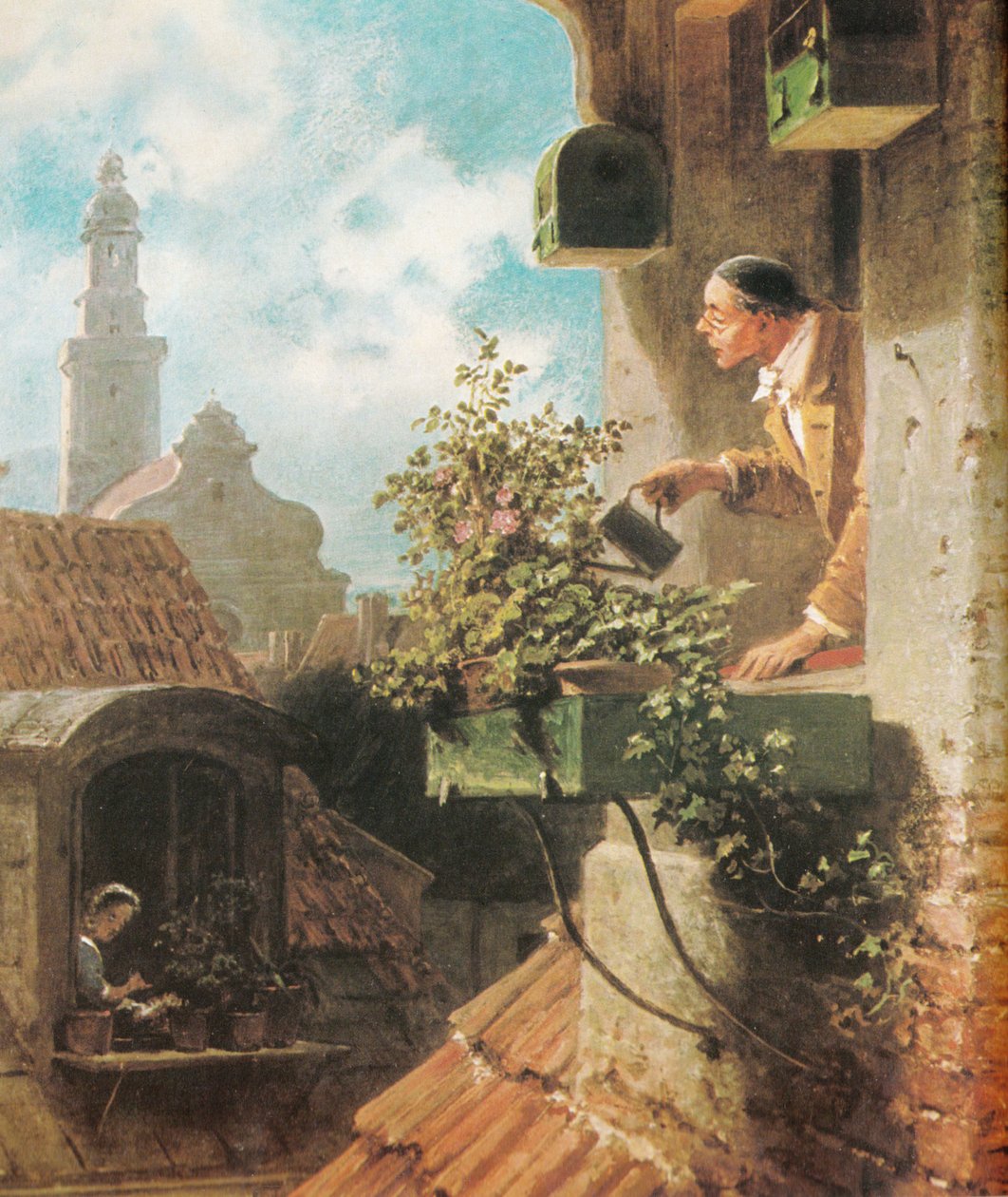 A padlás alkotó: Carl Spitzweg