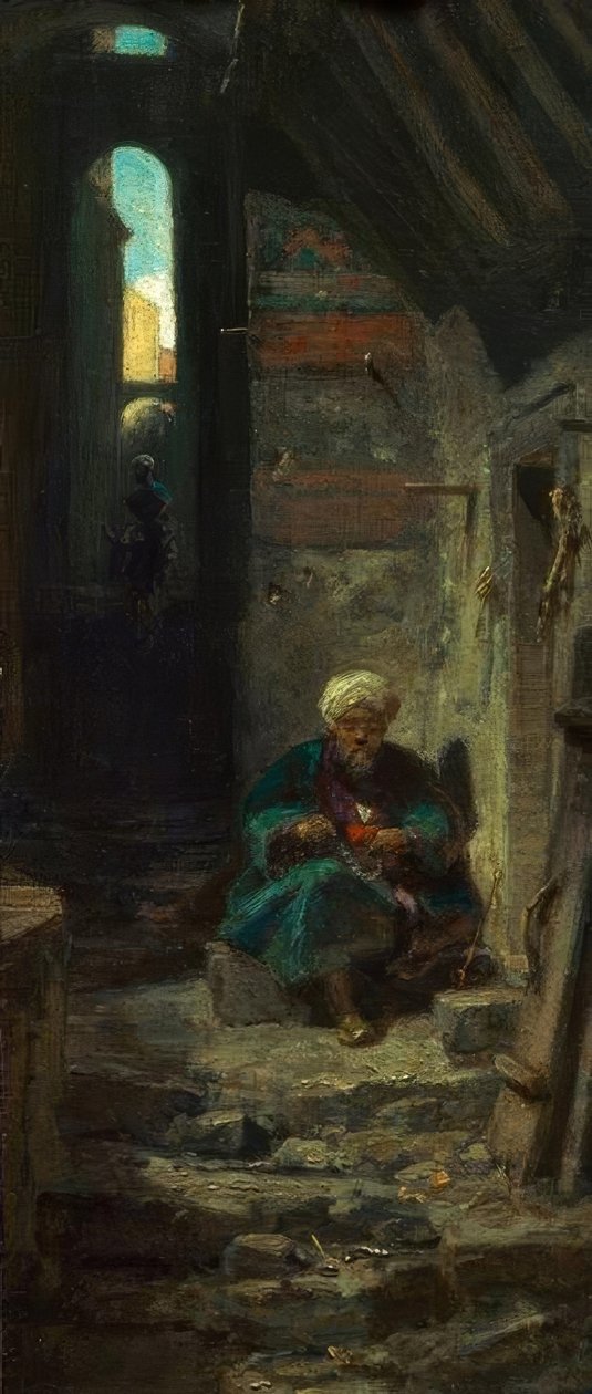 Keleten alkotó: Carl Spitzweg