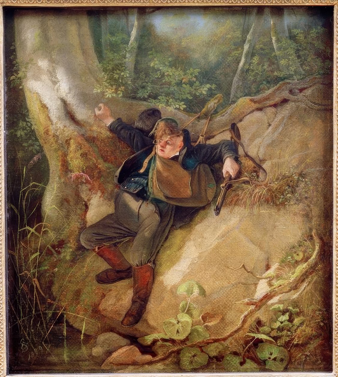 Vadászati ​​baleset alkotó: Carl Spitzweg