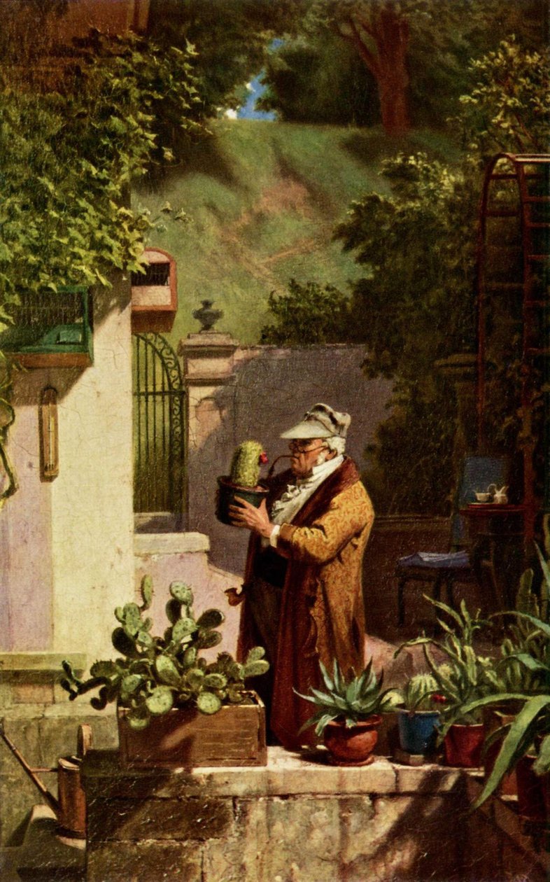 Kaktusz alkotó: Carl Spitzweg