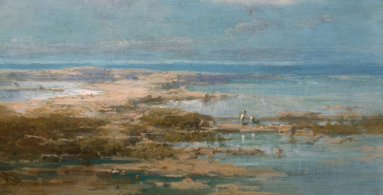 Nílusi táj gólyákkal alkotó: Carl Spitzweg