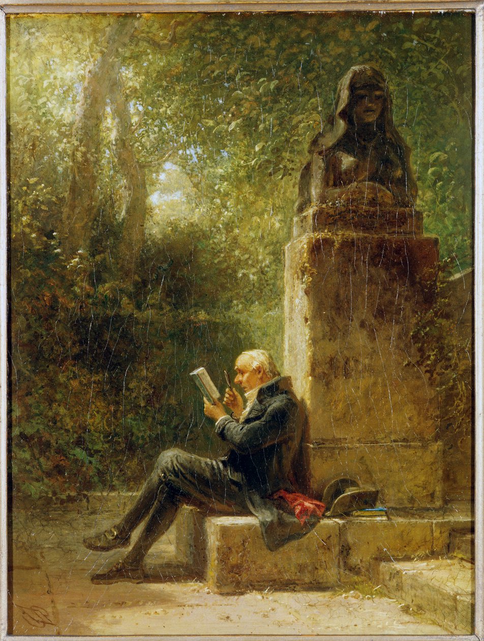 A filozófus alkotó: Carl Spitzweg