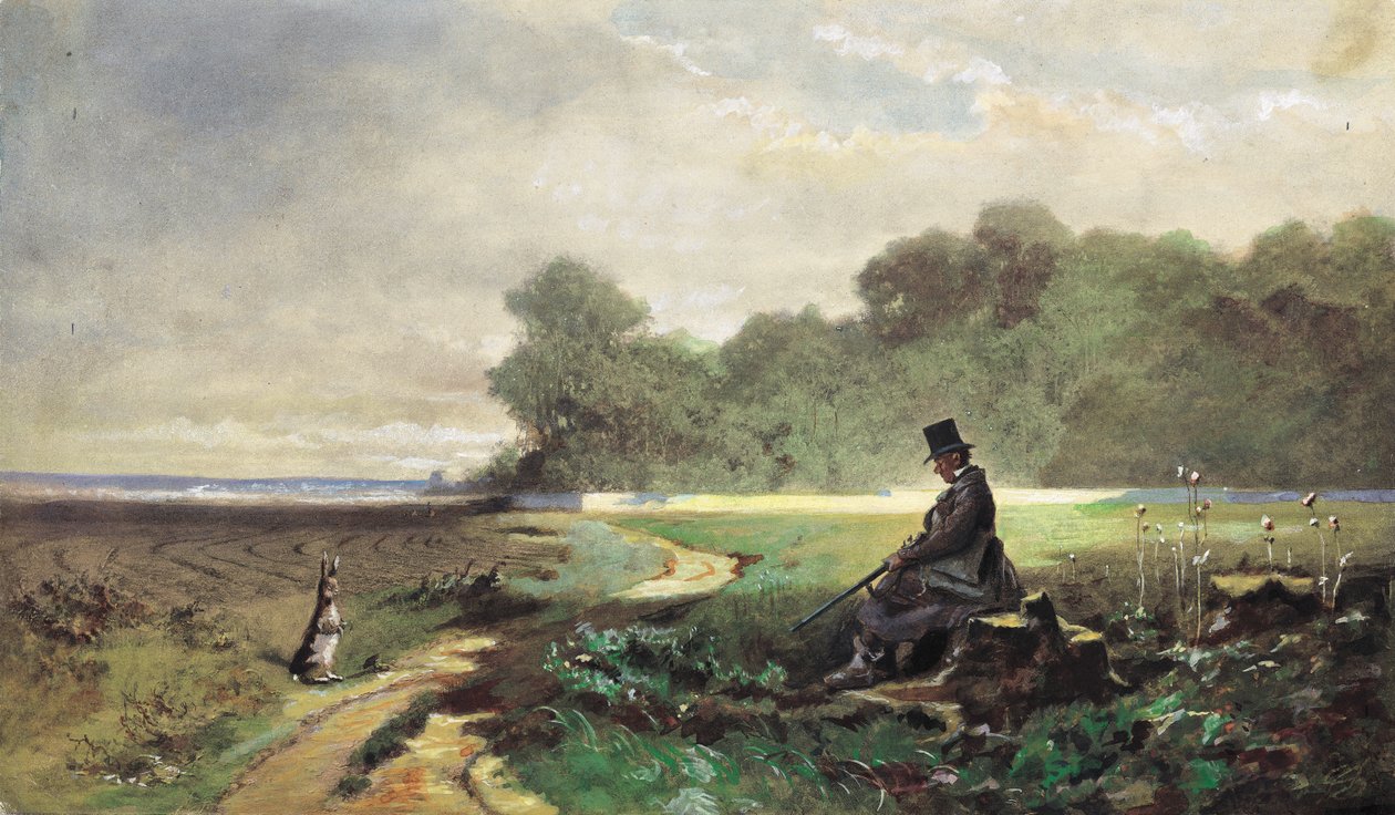 A vasárnapi vadász alkotó: Carl Spitzweg