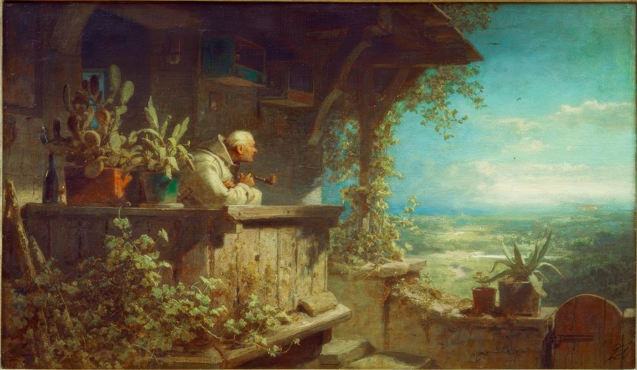 Gyanús füst alkotó: Carl Spitzweg