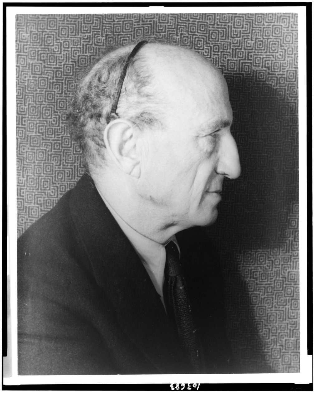 Leo Stein (1872-1947) portréja alkotó: Carl Van Vechten