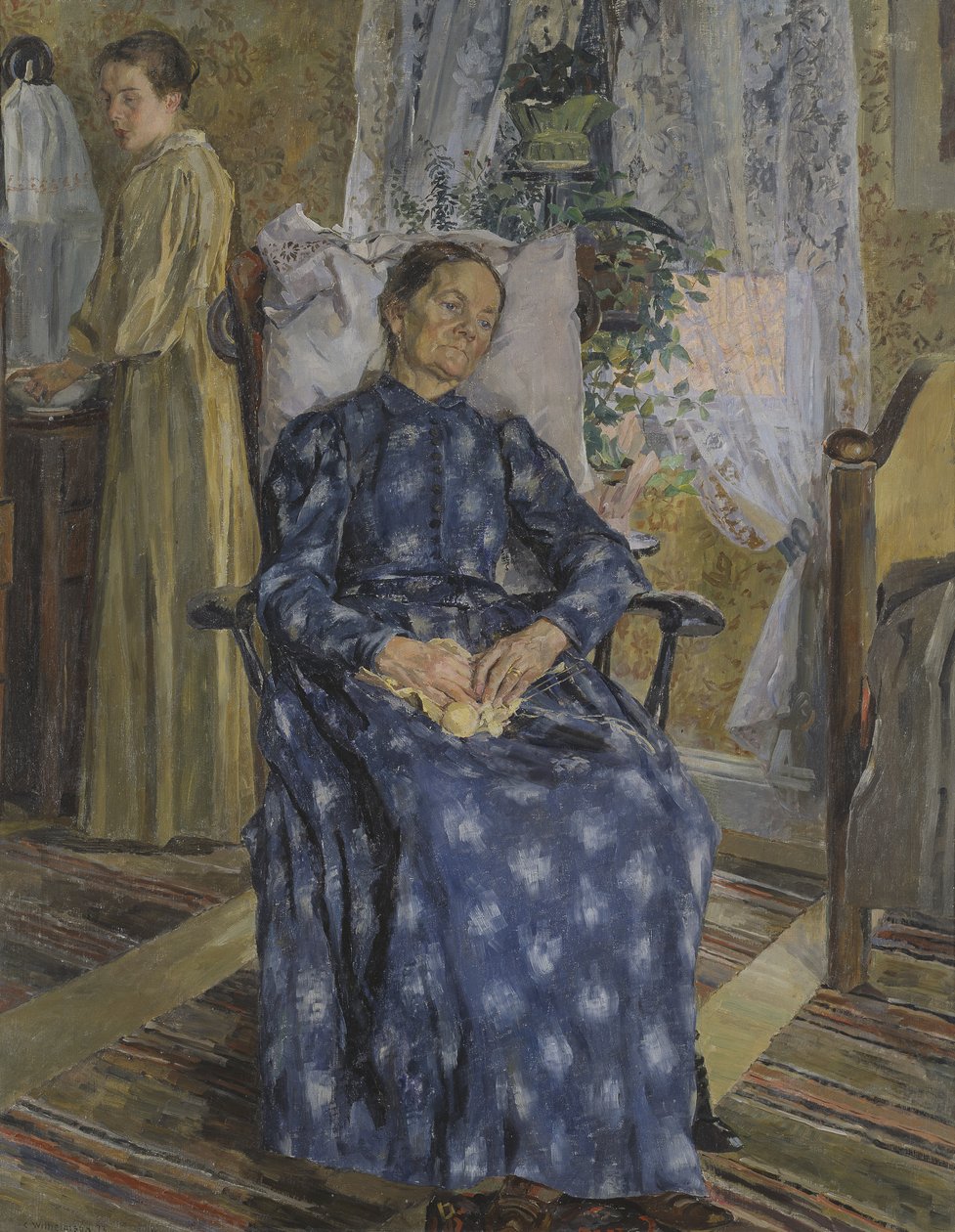 Fáradt, 1898 alkotó: Carl Wilhelm Wilhelmson