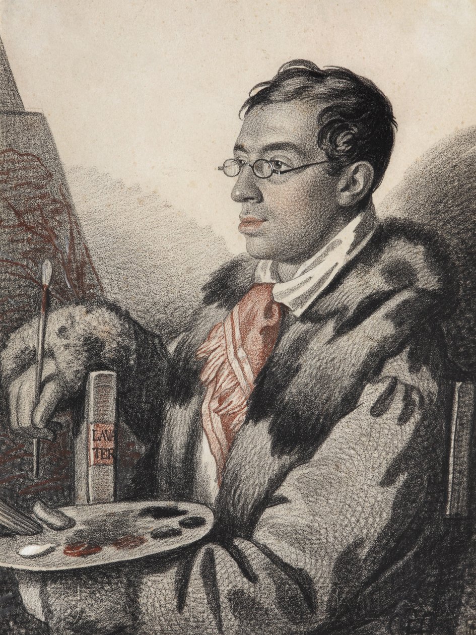 Önarckép, 1820-1823. alkotó: Carl von Hampeln