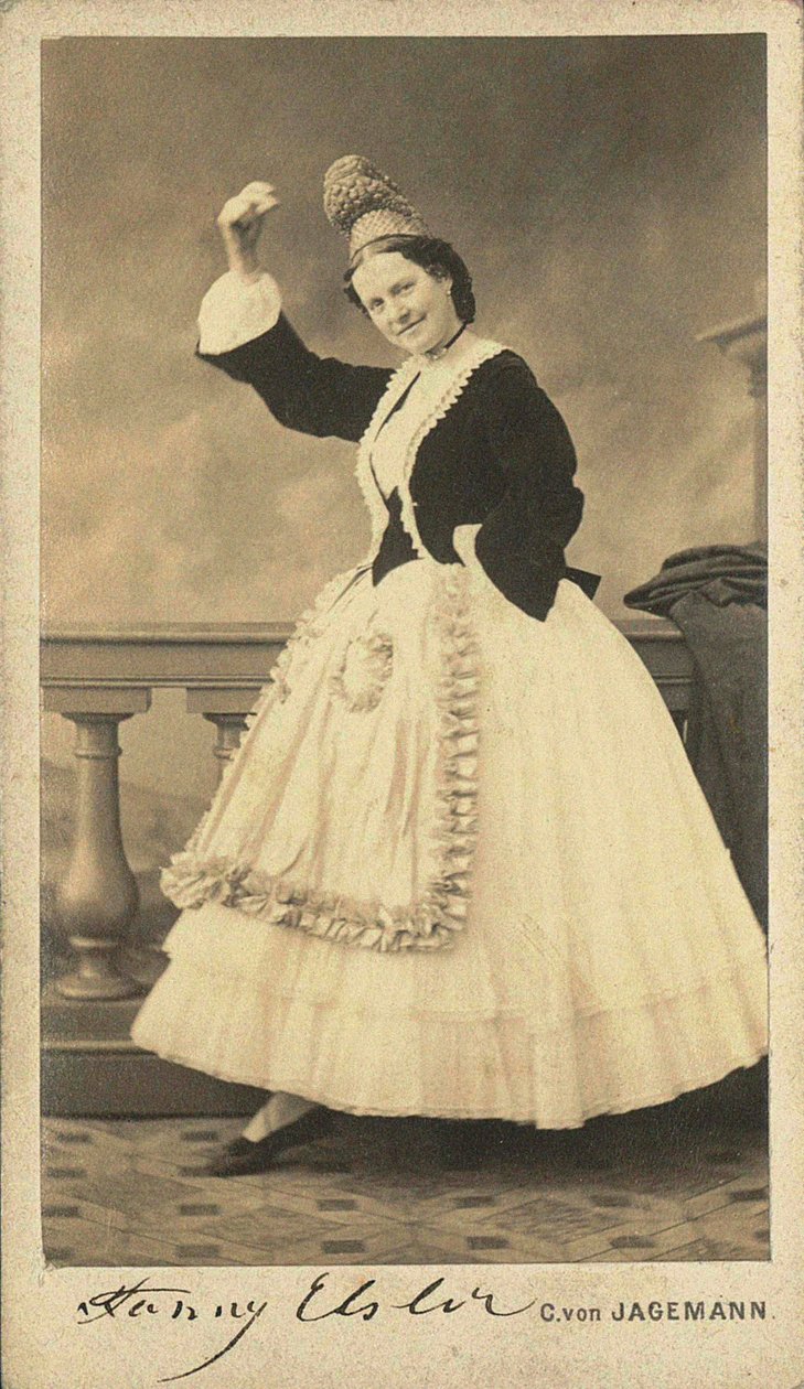Fanny Elßler, 1870. alkotó: Carl von Jagemann