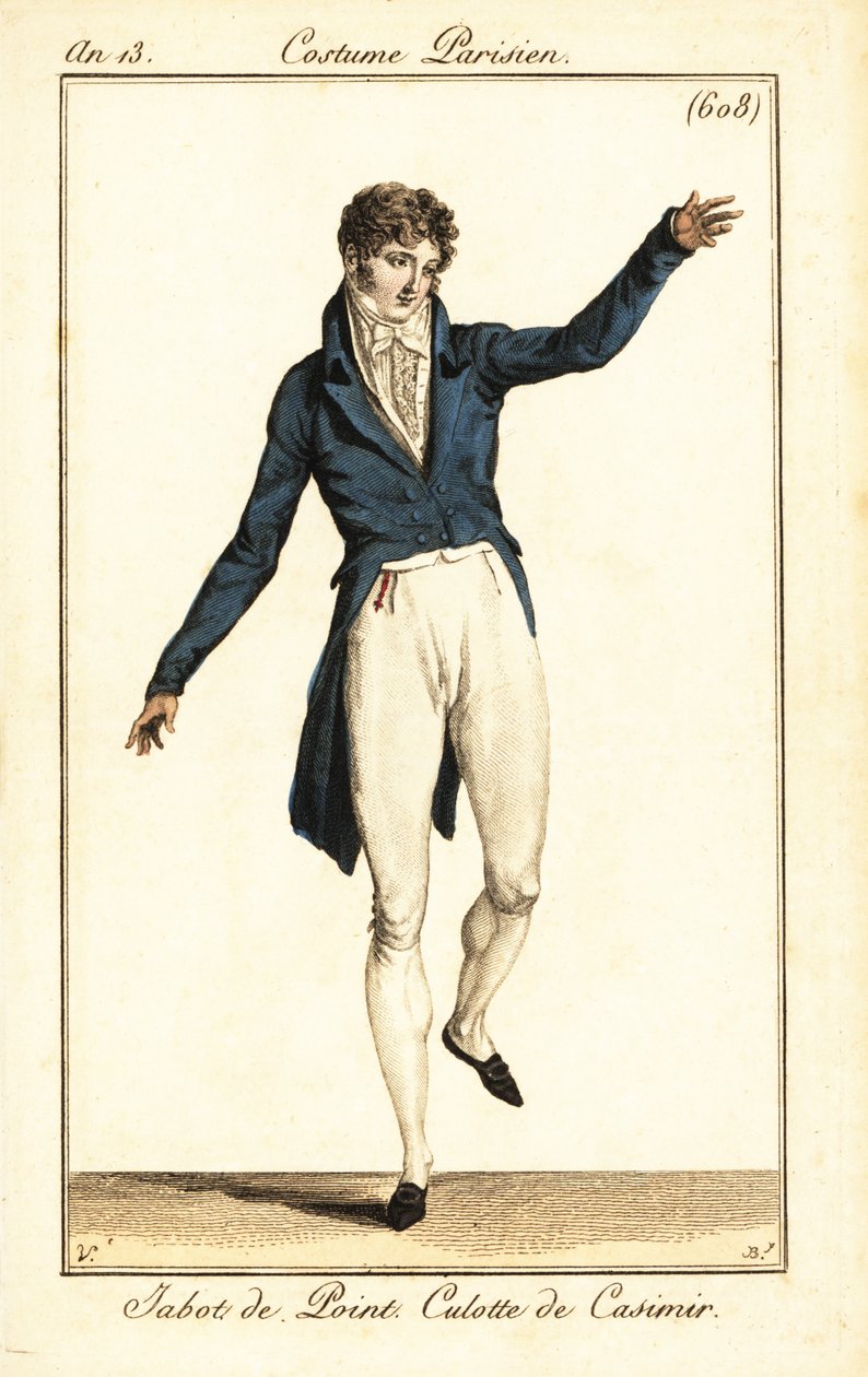 Dandy táncol egy bálon, Párizs alkotó: Carle (after) Vernet