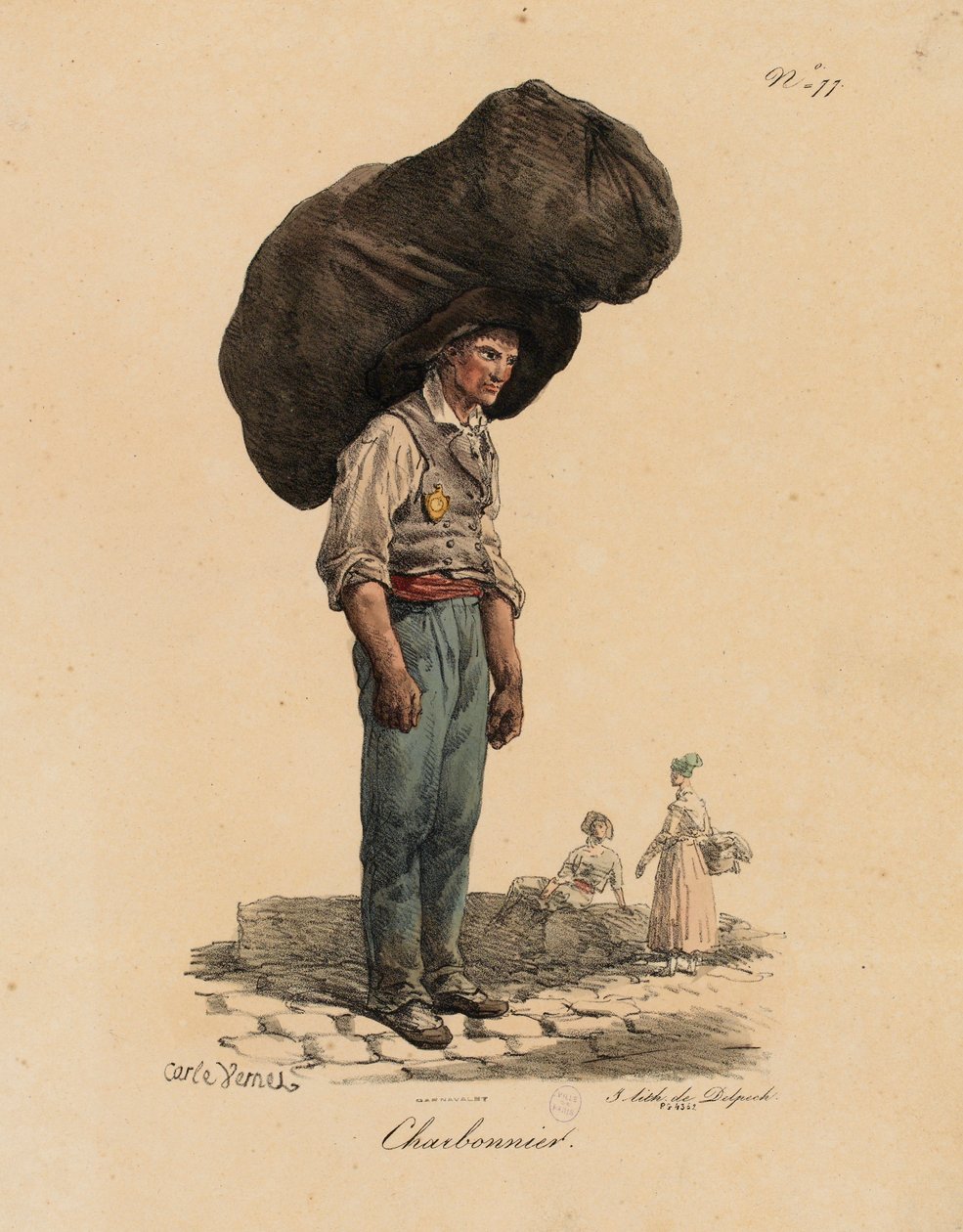 The coalman from 