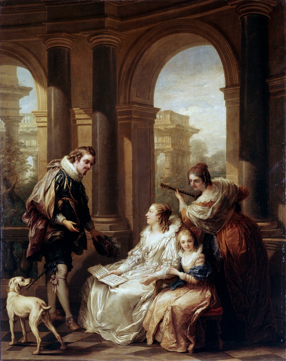 A spanyol koncert, 1754 alkotó: Carle van Loo