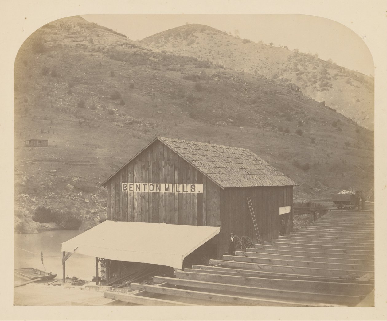 (Benton Mills) alkotó: Carleton E. Watkins