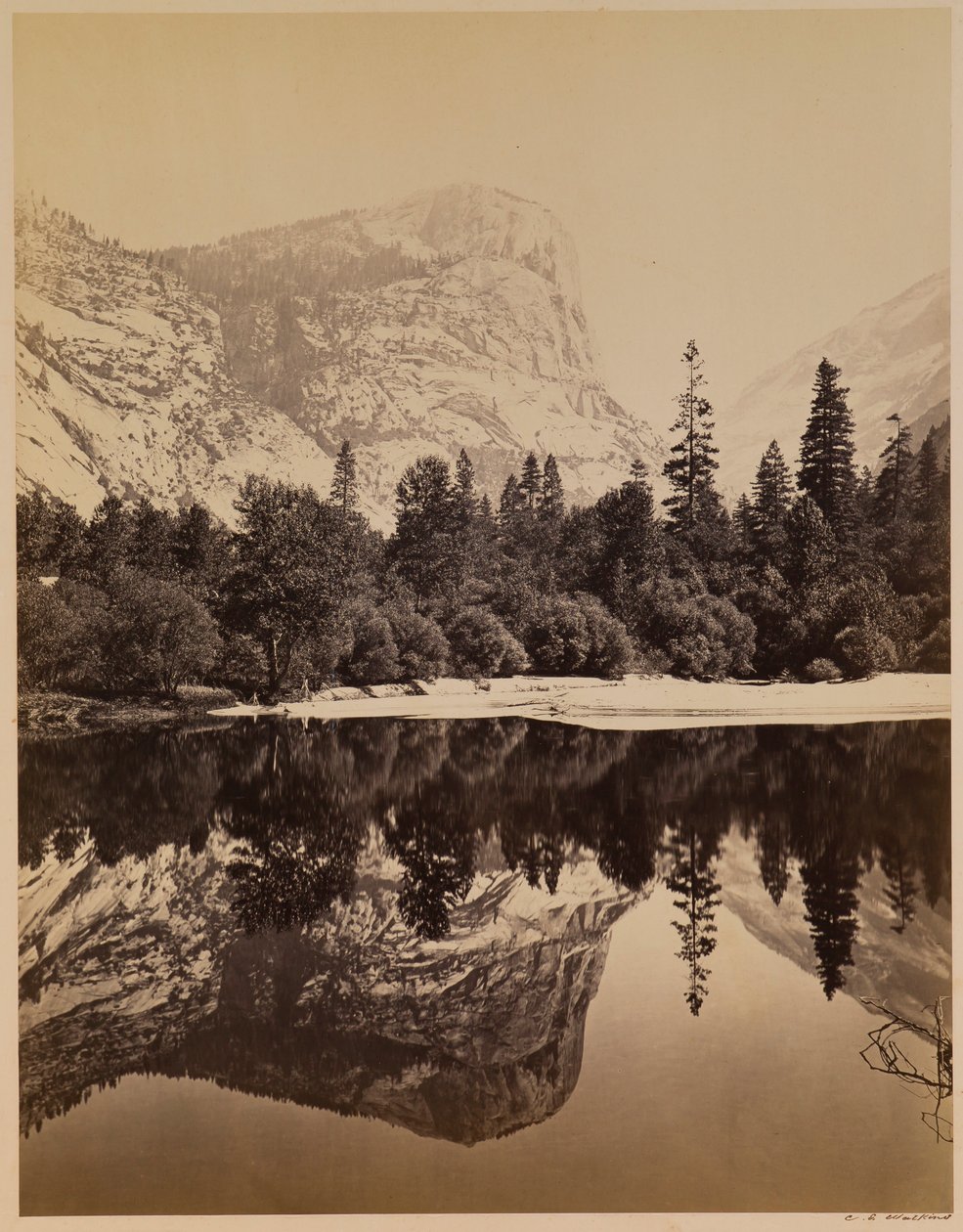 Tükör tó alkotó: Carleton E. Watkins
