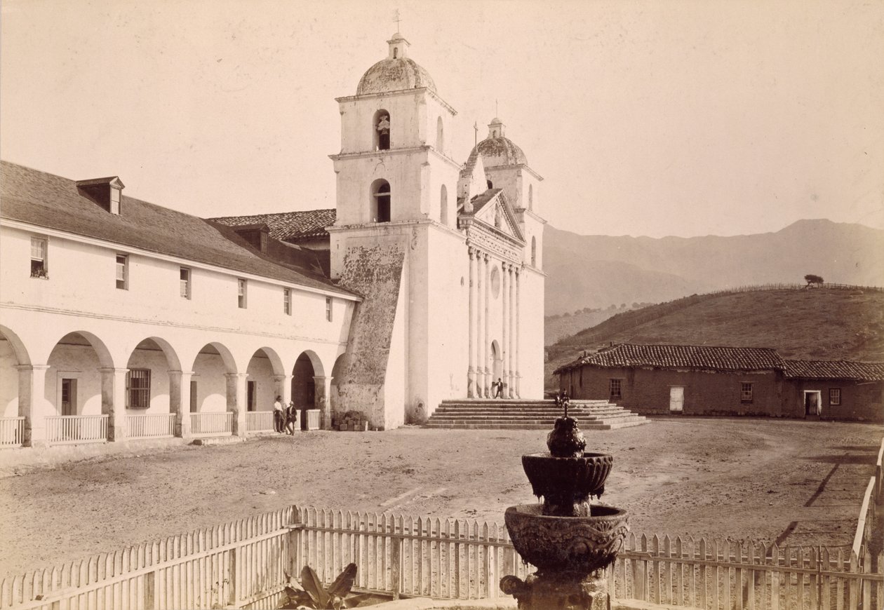 [Misszió, Santa Barbara] alkotó: Carleton Watkins