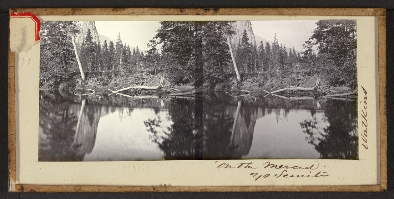 "A Merceden" Yo Semite alkotó: Carleton Watkins