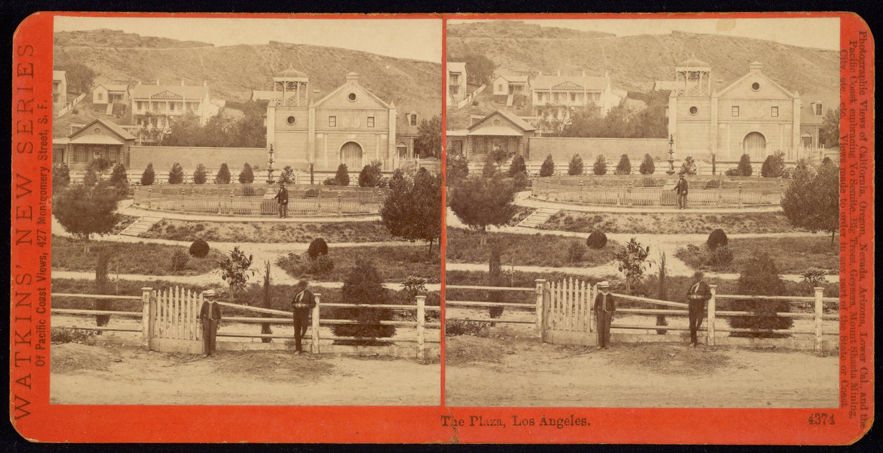 A Plaza, Los Angeles alkotó: Carleton Watkins