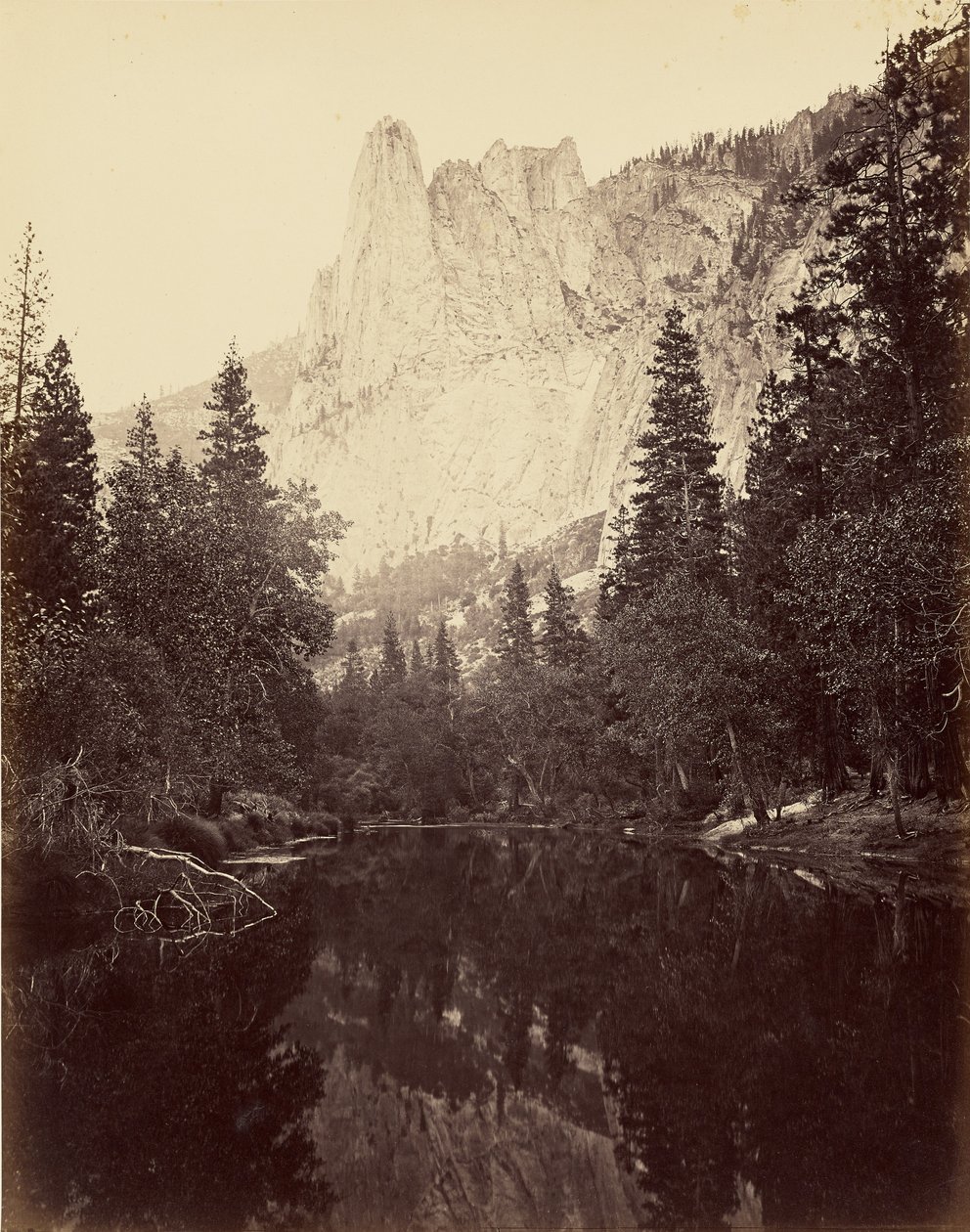 [The Sentinel, 3270 ft.] alkotó: Carleton Watkins