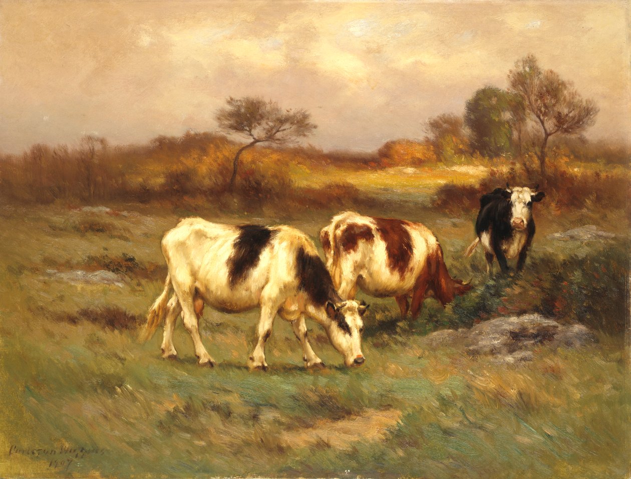 A legelő telek, 1907. alkotó: Carleton Wiggins