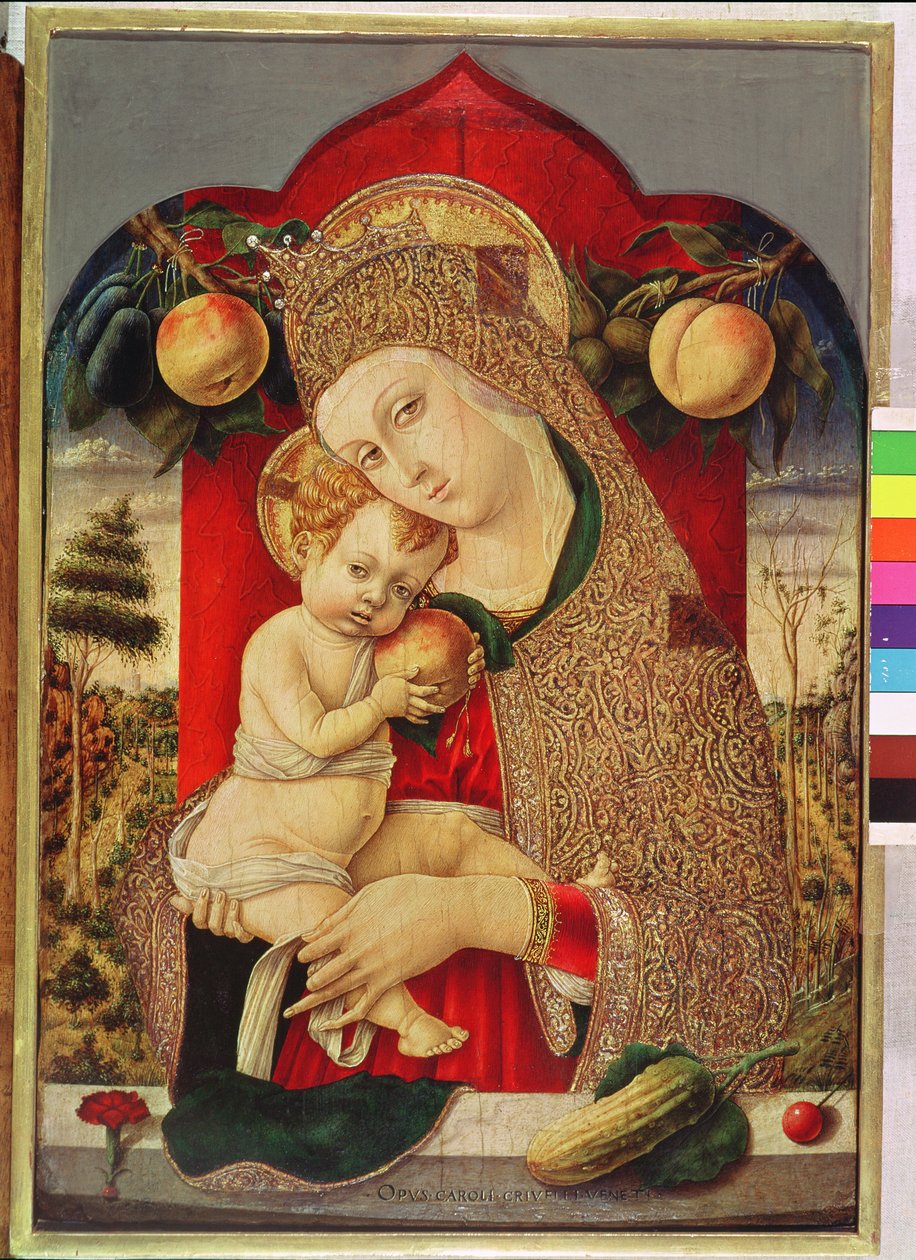 Szűz és Gyermek alkotó: Carlo Crivelli