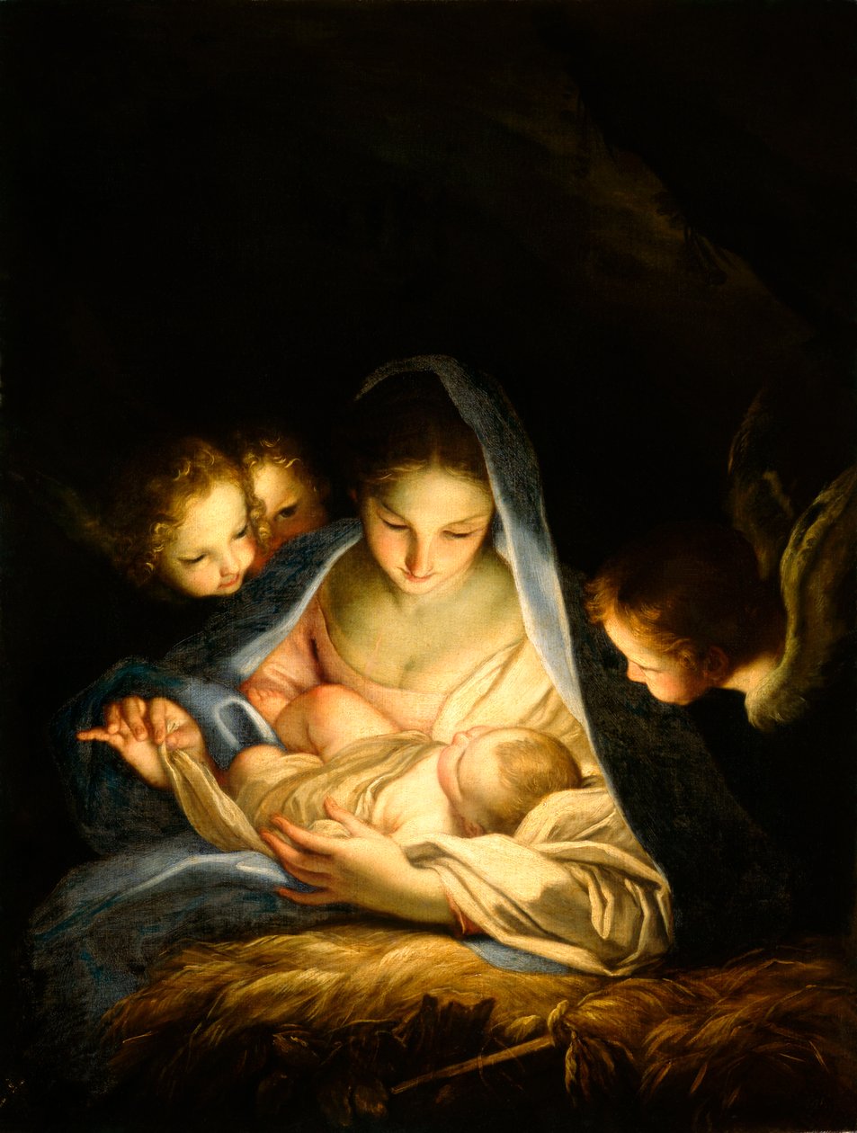 A szent éjszaka (a születés) alkotó: Carlo Maratta