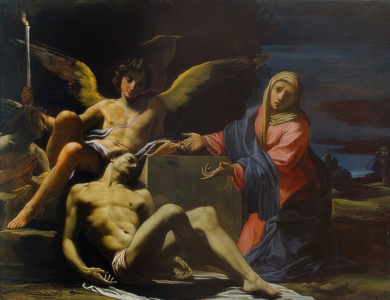 Pieta. egy 1630 alkotó: Carlo Bononi