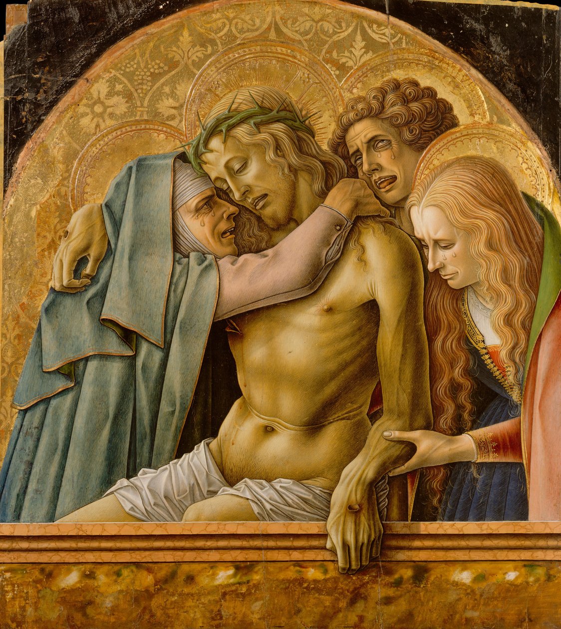 Pietà, 1476. alkotó: Carlo Crivelli