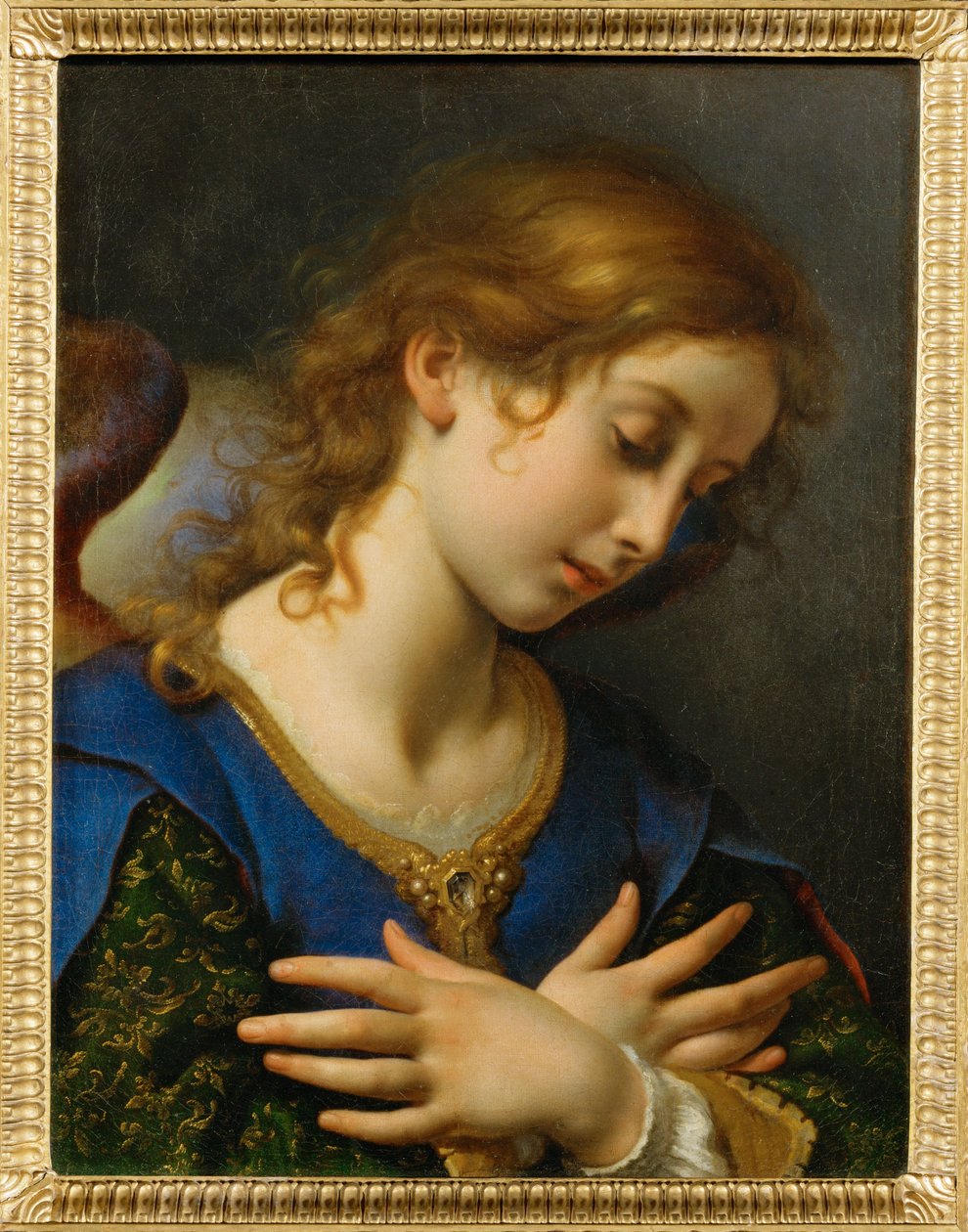 Az örömhír angyala alkotó: Carlo Dolci