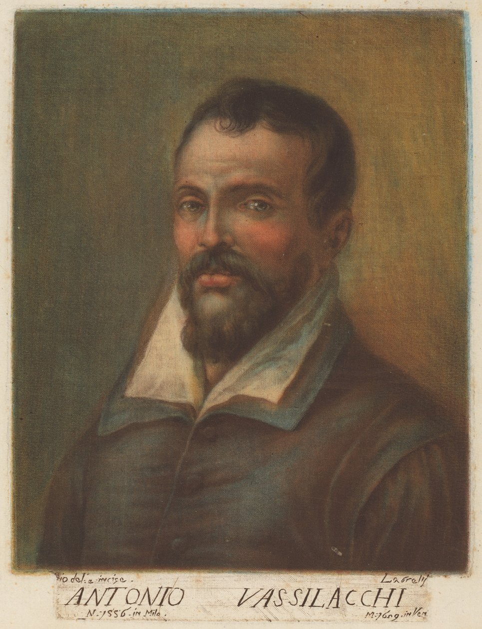 Antonio Vassilacchi, 1789. alkotó: Carlo Lasinio