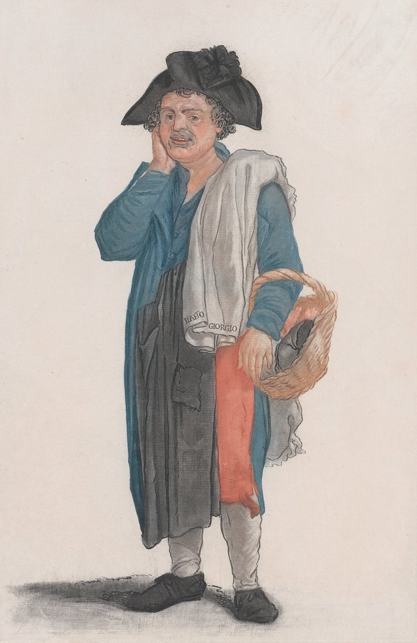 Babo George, c. 1790. alkotó: Carlo Lasinio